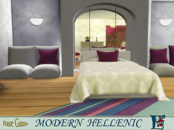  The Sims Resource: Modern Hellenic House by evi