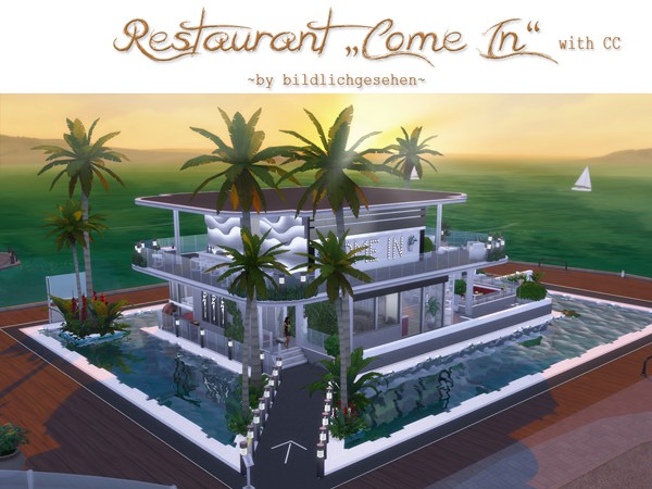  Akisima Sims Blog: Restaurant Come in