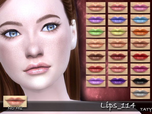  Simsworkshop: Lips 114 by Taty