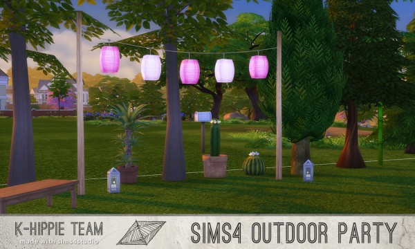  Simsworkshop: 5 Breezy Lanterns by k hippie