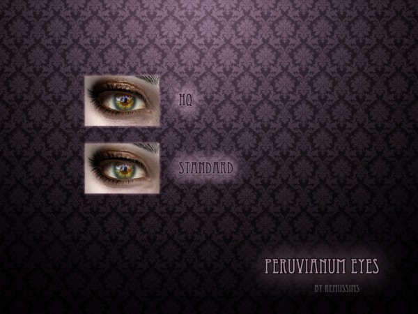  The Sims Resource: Peruvianum Eyes by RemusSirion