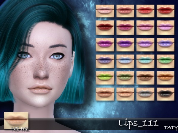  Simsworkshop: Lips 111 by Taty