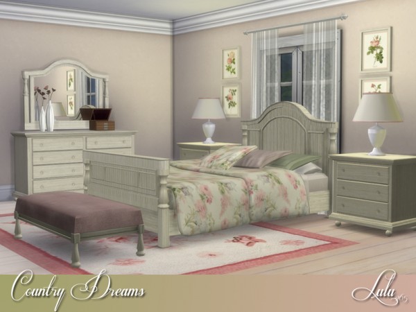  The Sims Resource: Country Dreams Bedroom by Lulu265