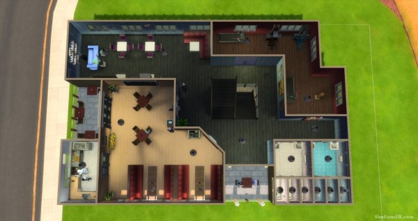  Mod The Sims: Fun Eats   Restaurant, spa and gym by LadyAngel