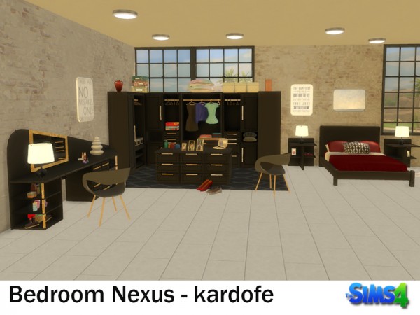  The Sims Resource: Bedroom Nexus by Kardofe