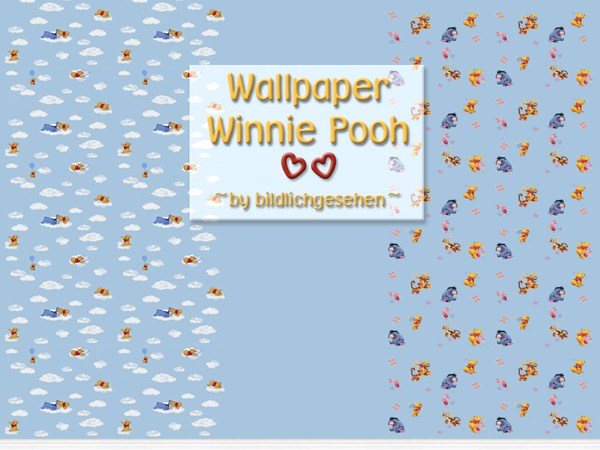  Akisima Sims Blog: Wallpaper „Winnie Pooh“
