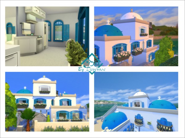  The Sims Resource: Santorini Athena Suites by Devirose