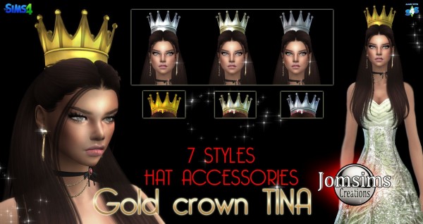  Jom Sims Creations: Gold crown