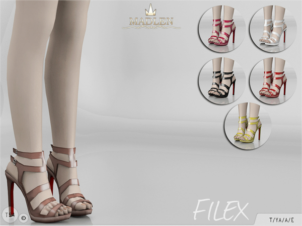  The Sims Resource: Madlen Filex Shoes by MJ95