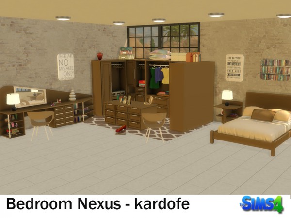  The Sims Resource: Bedroom Nexus by Kardofe
