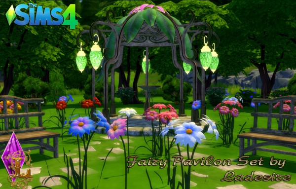 Ladesire Creative Corner: Fairy Pavilon Set