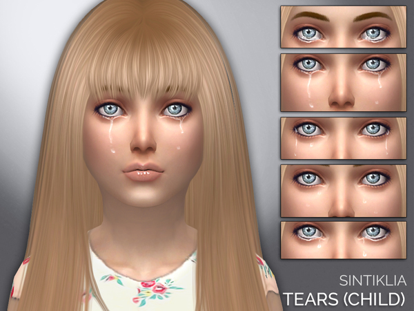  The Sims Resource: Sintiklia   Tears for child