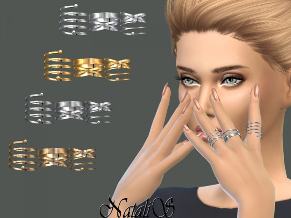  The Sims Resource: Multi rings set 2 by NataliS