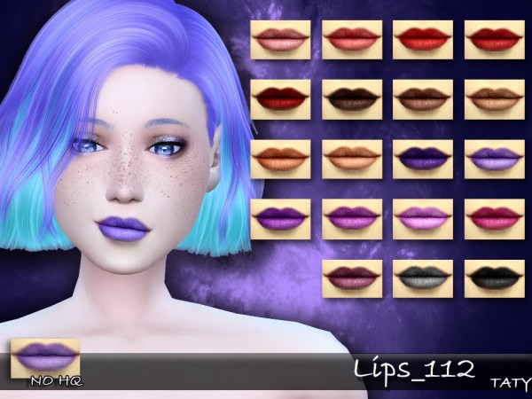  Simsworkshop: Taty Lips 112