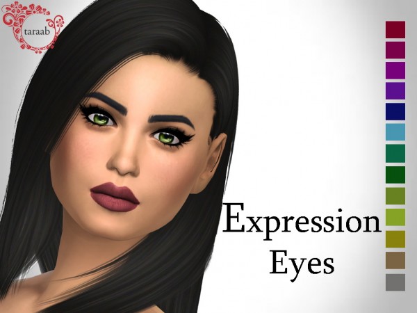  Mod The Sims: Expression Eyes by taraab