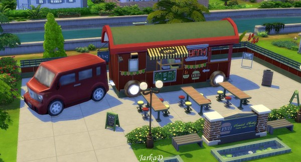  JarkaD Sims 4: Mobile Fasfood