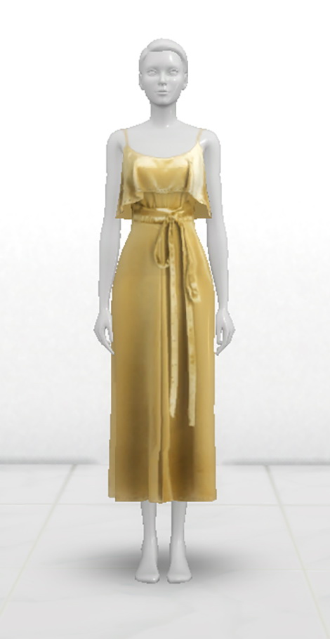  Greenapple18r: Val. Gold Dress