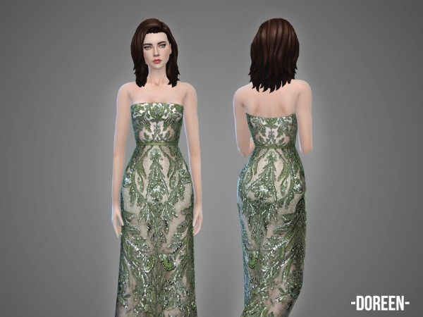  The Sims Resource: Potion   collection dress by April