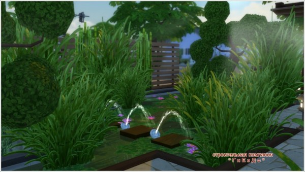  Sims 3 by Mulena: Japanese garden Vasa