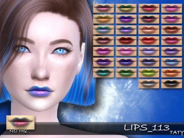  Simsworkshop: Taty Lips 113