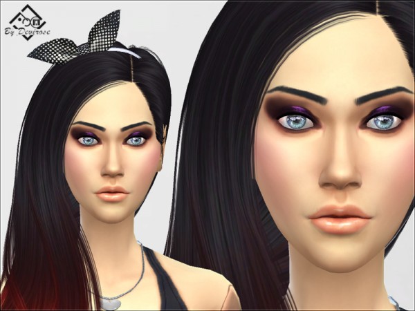  The Sims Resource: Smoky Chic Eyeshadow by Devirose