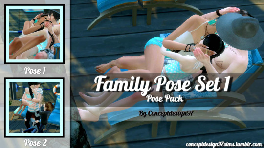  Simsworkshop: Family Pose Set 1 by ConceptDesign97