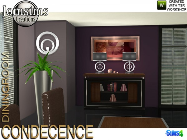  The Sims Resource: Condecence diningroom by jomsims