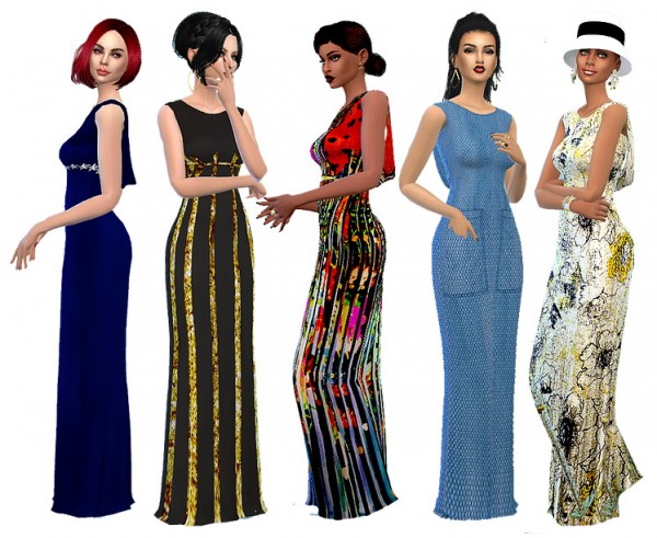  Dreaming 4 Sims: Independence day gown