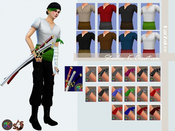 Studio K Creation Zoro Outfit • Sims 4 Downloads