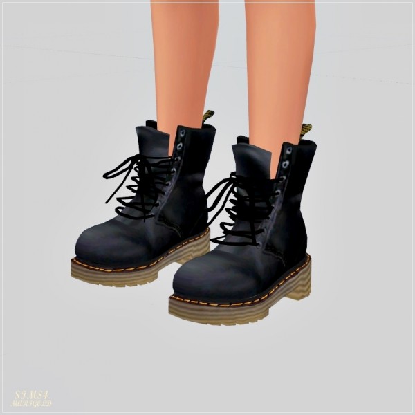 SIMS4 Marigold: Female Combat Boots