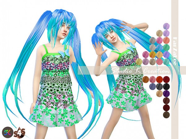  Studio K Creation: Animate hair 58   SARINA for girls