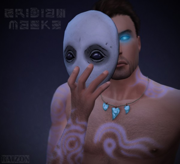  Rumoruka Raizon: Eridian masks