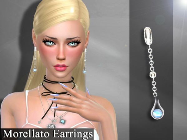  The Sims Resource: Morellato Earrings