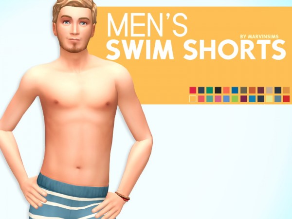  Marvin Sims: Men’s Swim Shorts