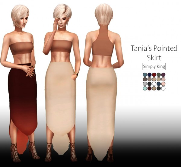  Simply King: Tania’s Pointed Skirt