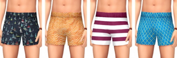 Marvin Sims: Men’s Swim Shorts • Sims 4 Downloads