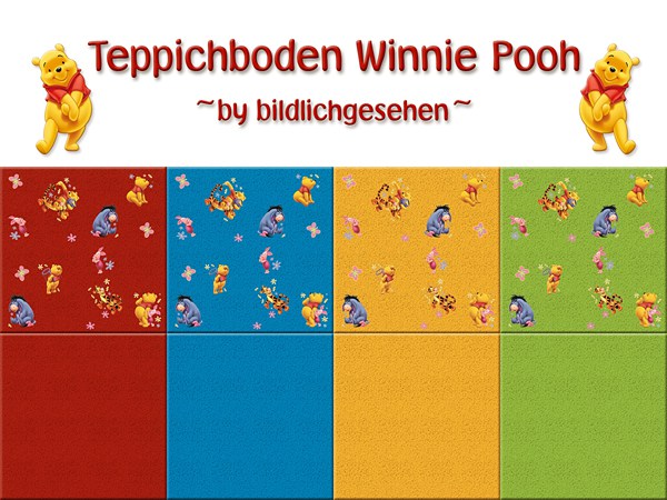  Akisima Sims Blog: „Winnie Pooh“ walls