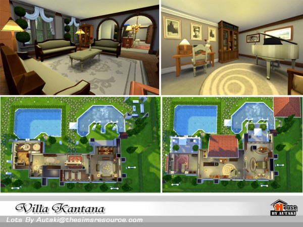  The Sims Resource: Villa Kantana by Autaki