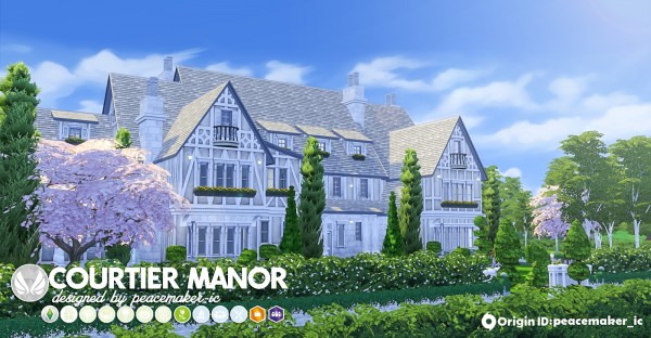  Simsational designs: Courtier Manor