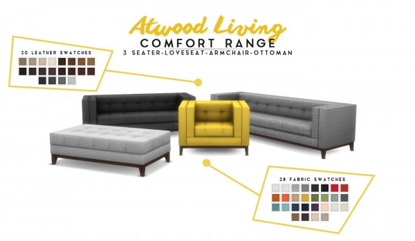  Simsational designs: Atwood Living   Lounge Room