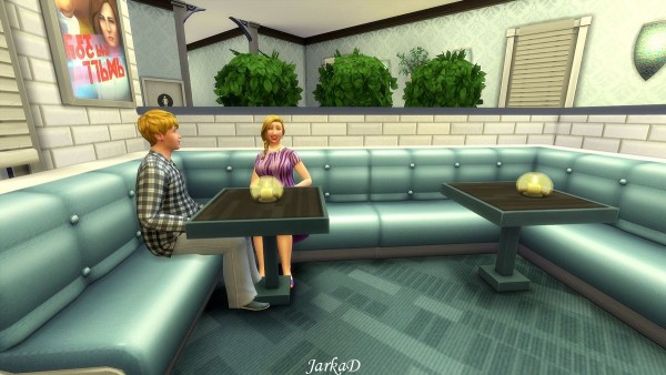  JarkaD Sims 4: Restaurant Blue Moon