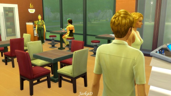  JarkaD Sims 4: McDonald’s restaurant