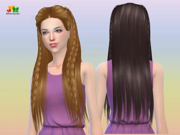  Butterflysims: Free hairstyle af163 by YOYO