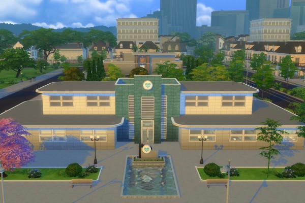  Mod The Sims: Goth Memorial Hospital by alexpilgrim