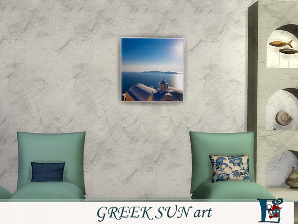  The Sims Resource: Greek Sun art by Evi