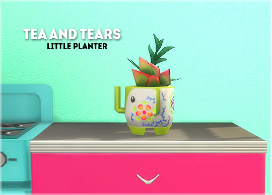  LinaCherie: Tea and tears   Little planter