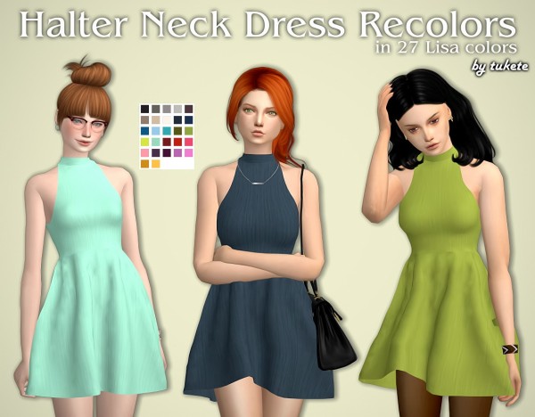  Tukete: Halter Neck Dress