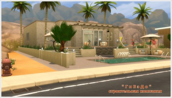  Sims 3 by Mulena: Ibiza Bungalow