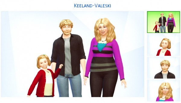  Jenba Sims: Keeland Valeski family