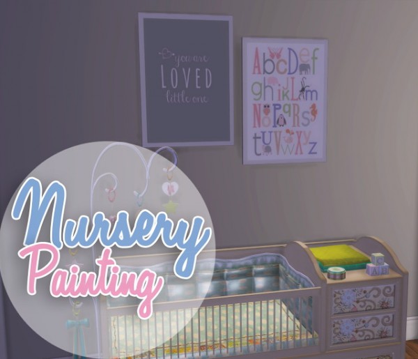  Mony Sims: Nutsery painting 1